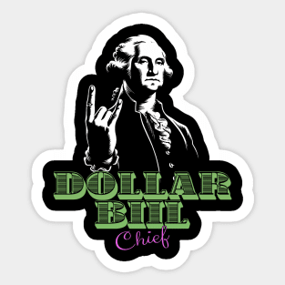 George Washington Rocks! : One Dollar Chief Sticker